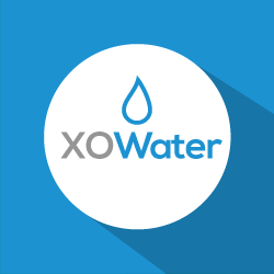 XO Water logo round