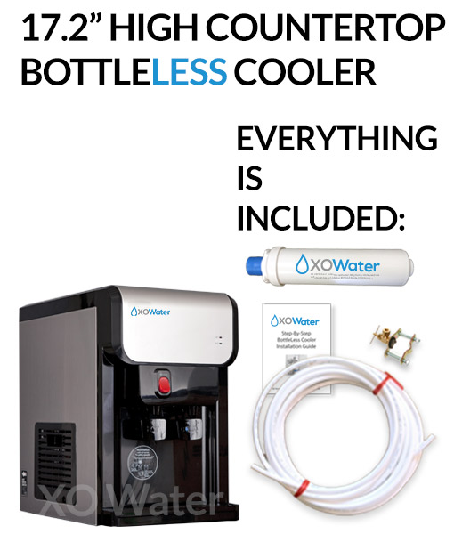 Countertop XO Water BottleLess Water Cooler BDX1-CT