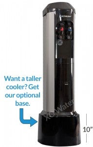 XO Water bottleless water cooler stainless with stand