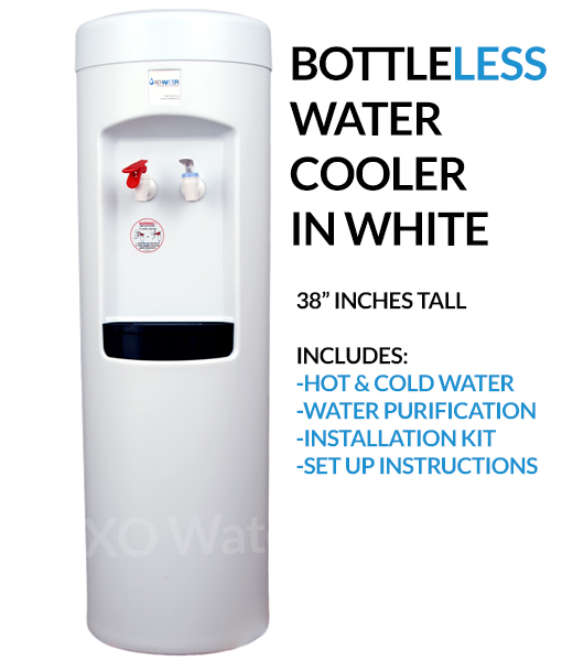 XO Water Bottleless water cooler - white BDX1-W
