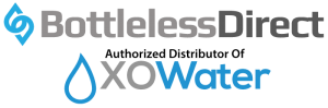 BottleLess Direct logo with XO Water